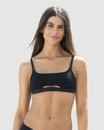 Daily-Sexy Top con abertura frontal#color_700-negro