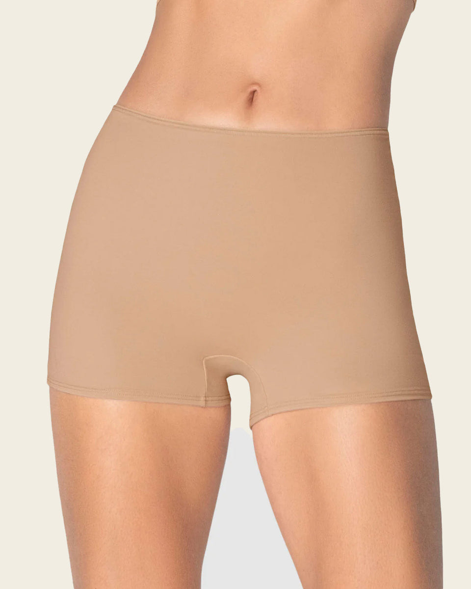 Bóxer corto de control fuerte de abdomen