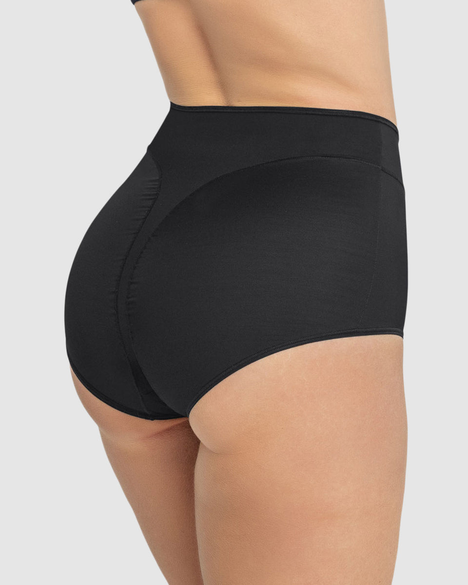 Braga clasica de compresion y tiro alto