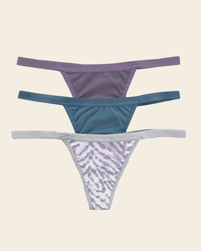 Paquete x 3 tangas descaderadas#color_s47-estampado-azul-morado