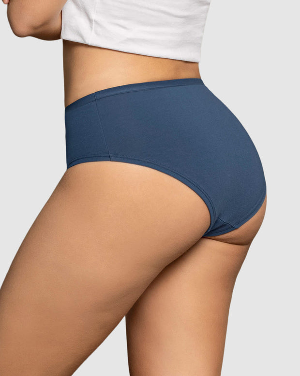 3-Pack Hiphugger Panties in Super Comfy Cotton