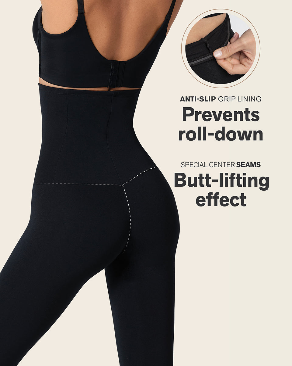 Extra High Waisted Firm Compression Legging | Leonisa