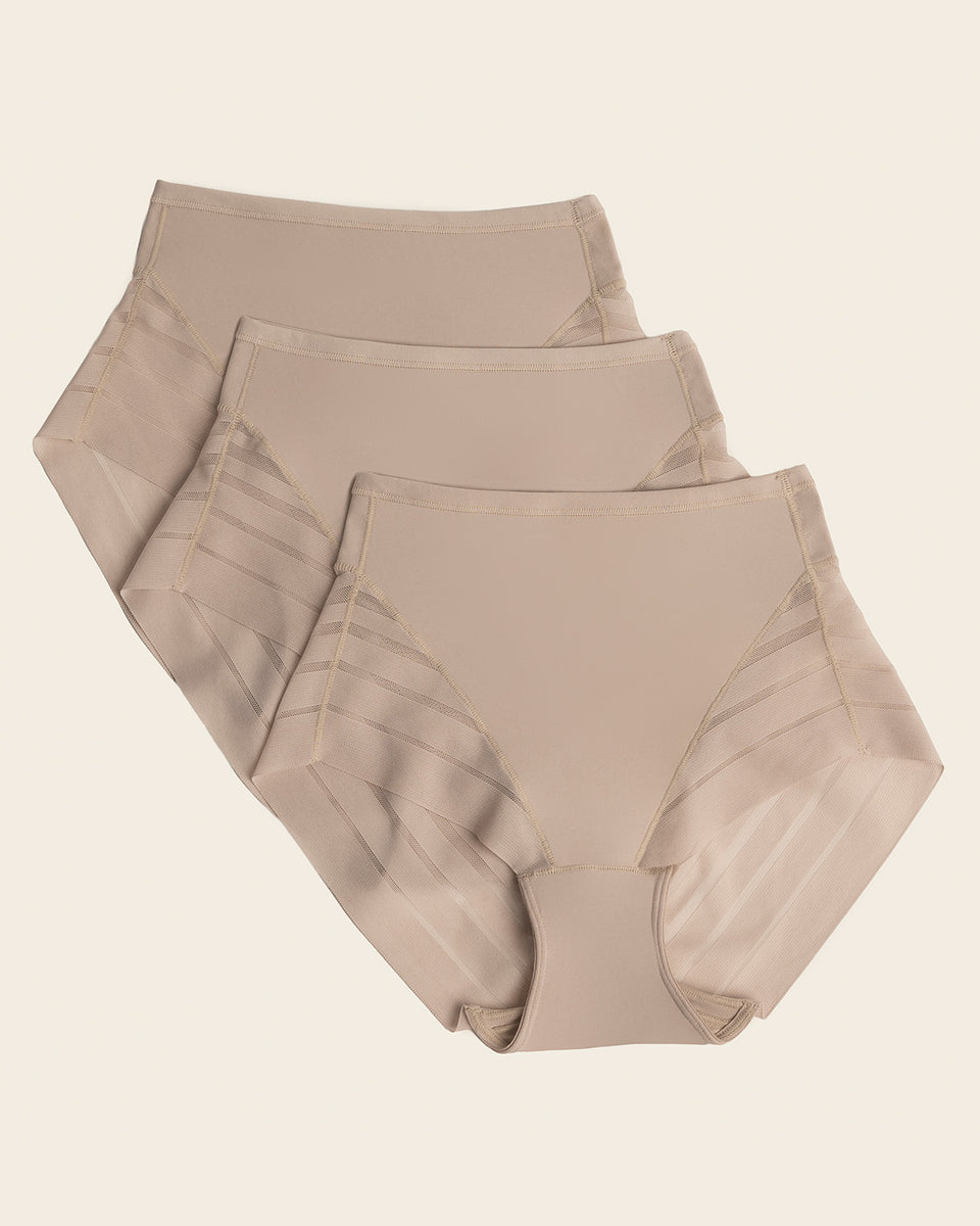 Paquete x 3 braga faja clásicas compresión moderada de abdomen