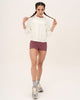 Short deportivo con bolsillos laterales Leonisa Active by Silvy Araujo#color_194-vino-pastel