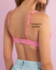 Bikini de escote profundo aro libre#color_376-rosado