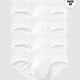 Paquete x 4 bóxers brief de alta transpiración en microfibra ideales para uso diario#color_000-blanco