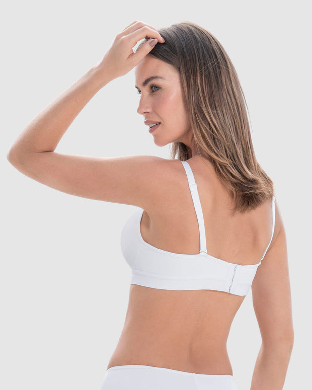Sujetador triangular sin aro estilo top#color_000-blanco