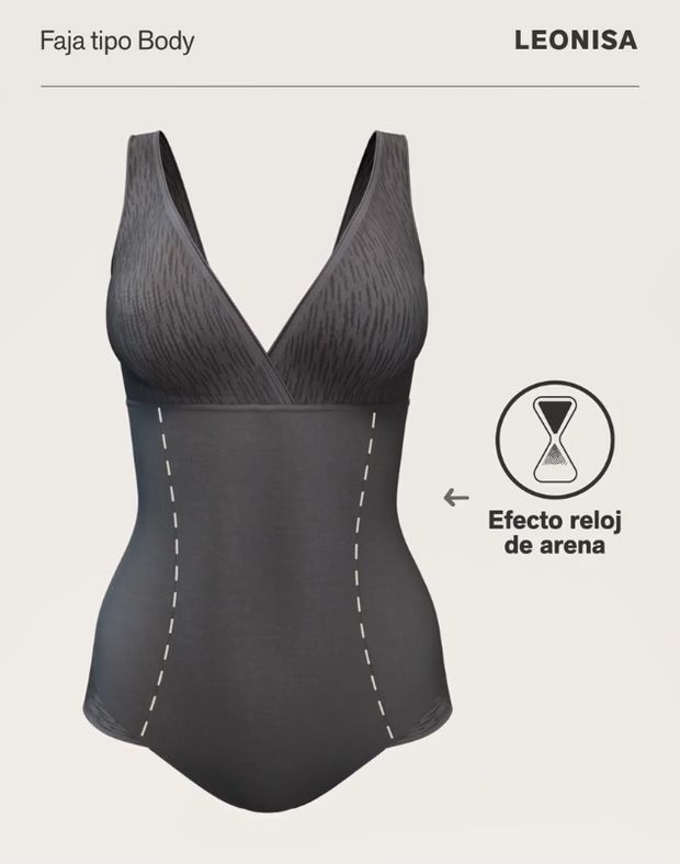 Faja tipo body con bralette incorporado con control de abdomen#all_variants
