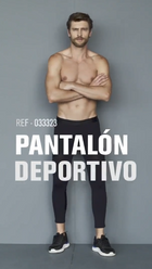 Pantalón deportivo en microfibra con ajuste localizado: compresión y soporte