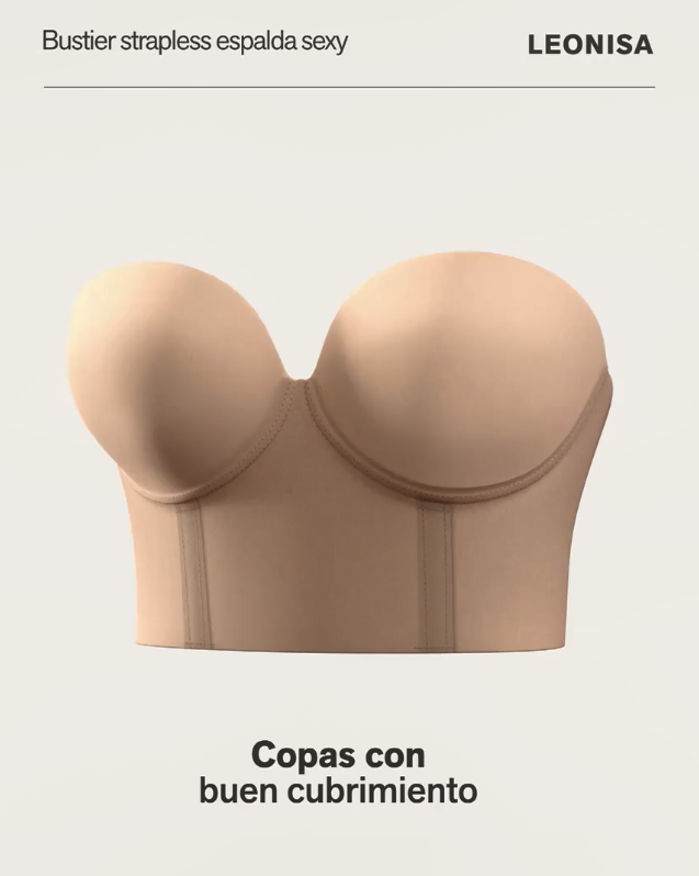 Sujetador tipo bustier ideal sin tirantes#all_variants