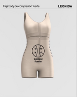 Faja body de control fuerte + sujetador incorporado + efecto levanta glúteos#all_variants