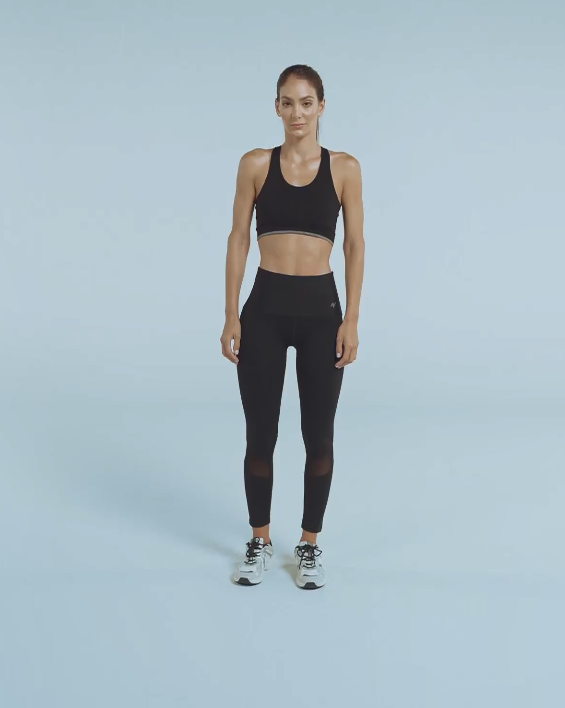 Legging de control con transparencias y material de secado rápido#all_variants