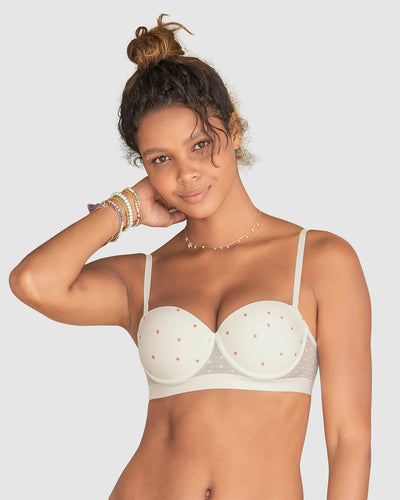 Sujetador balconet con relleno alto y espalda en tul#color_178-estampado-estrellas