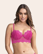 Sujetador tipo bustier de push up suave