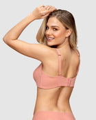 Sujetador brastop con buen cubrimiento de sisa y espalda