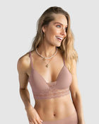 Bralette con delicados toques de encaje