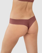 Braga tanga invisible ultraplana sin elásticos y de pocas costuras