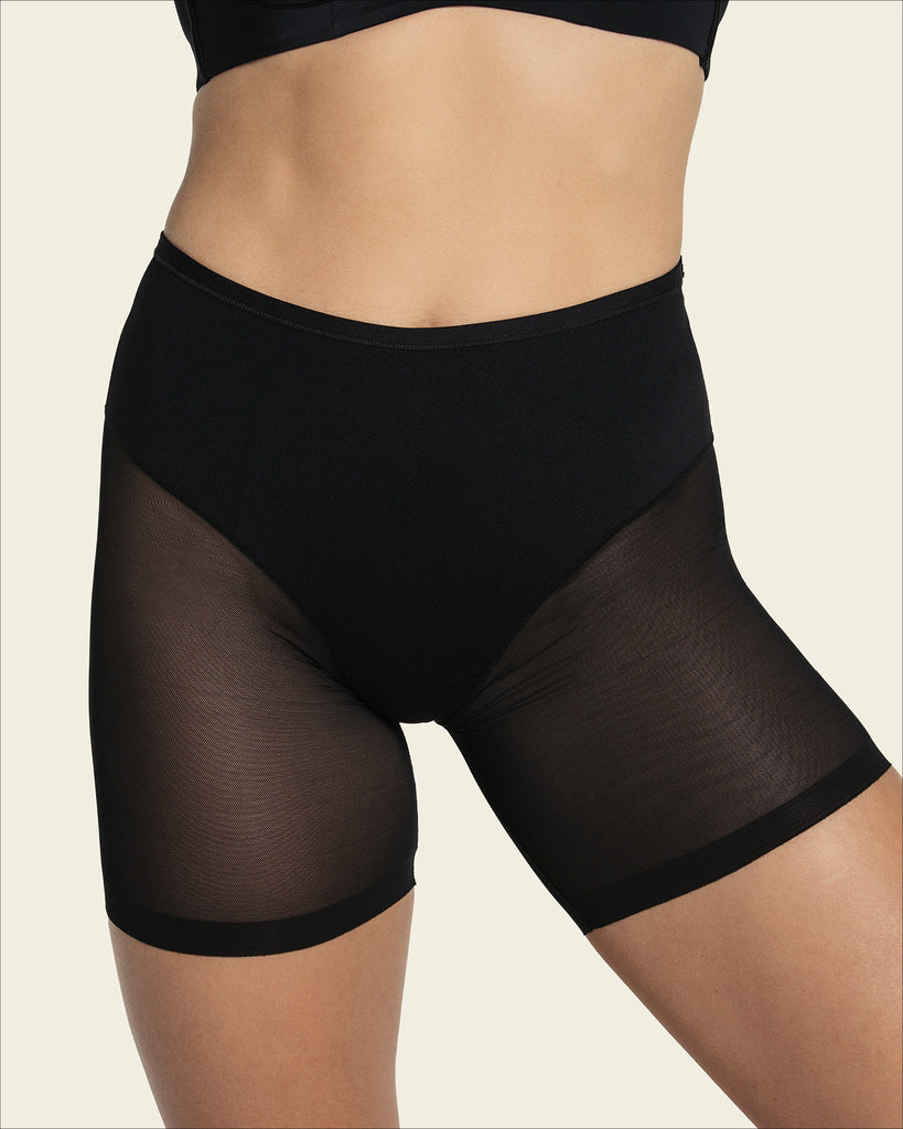 XS Short faja shorts invisible para mujer sin costura, bragas reductoras  vientre plano, bragas de control