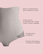 Braga faja invisible de talle alto