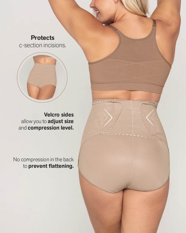 High Waisted Belly Control Underwear Women Soft Compression Postpartum Body  NDE