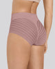Braga faja clásica con control moderado de abdomen y bandas en tul#color_281-palo-de-rosa