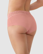 Braga culotte en tela ultraliviana con franja de encaje
