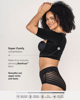 Faja invisible estilizadora de brazos con corrector de postura#all_variants