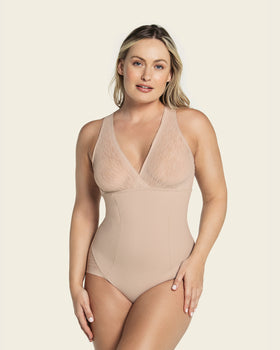 Premium Colombian Shapewear Strapless Low Back Slimming Bodysuit Faja.  Smoothing Firm Control Body Shaper 