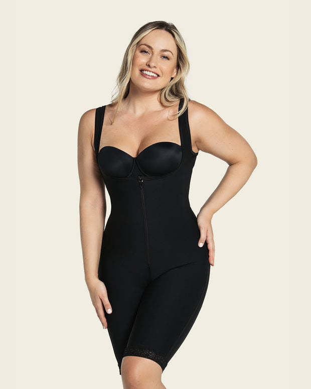 Slimming Braless Body Shaper with Thighs Slimmer