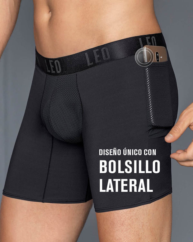 Bóxer deportivo con bolsillo lateral#all_variants