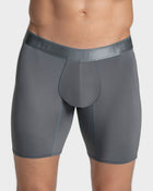 Bóxer deportivo con bolsillo lateral en microfibra
