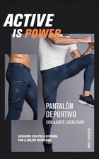 Pantalón deportivo con ajuste localizado compresión y soporte para tus rutinas más exigentes
