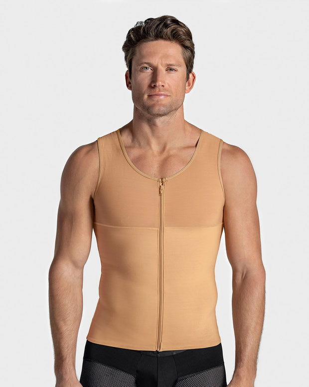 Leo Tummy Control Body Shaper for Men with Back Support - Post
