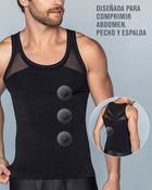Camiseta ajustada para hombre de compresión suave