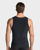 Camiseta sin mangas de compresión fuerte ideal para uso diario en algodón elástico