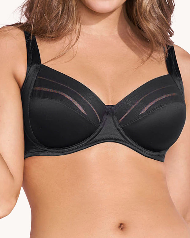Lilyette by Bali Womens Tailored Minimizer Bra with Lace Trim -  Best-Seller!