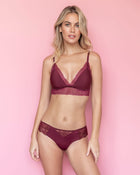Bralette en encaje sexy y natural