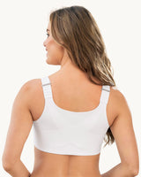 Sujetador de soporte de espalda con tirantes ajustables multi-support#color_000-blanco