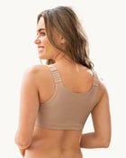 Sujetador de soporte de espalda con tirantes ajustables multi-support