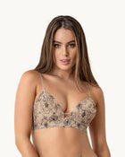 Sujetador de escote profundo con relleno suave sin aro perfect comfort bra