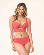 Sujetador doble push up con escote profundo en espalda sexy back