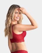 Sujetador doble push up con escote profundo en espalda sexy back