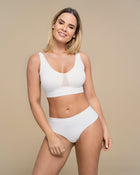 Sujetador tipo top de copas extraibles totalmente comodo y liviano flexi brastop