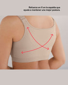 Sujetador tipo top multiusos en algodón all in one bra