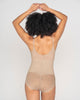 Braga faja de control fuerte de abdomen con cortes que definen más la cintura#color_802-beige