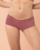 3 braguitas tipo bóxer de talle medio en algodón#color_s32-rosado-beige-verdoso-animal-print