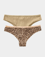 Paquete x 2 braguitas tipo brasileña ultraligeras y suaves#color_s05-animal-print-verde
