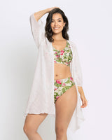 Kimono multiusos de mangas anchas y silueta amplia#color_000-blanco