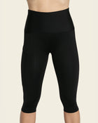 Capri de control en abdomen y muslos con bolsillo lateral y tecnología copper