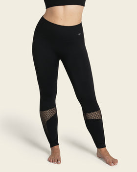 Sports Legging with Antibacterial Technology Infused with Aloe